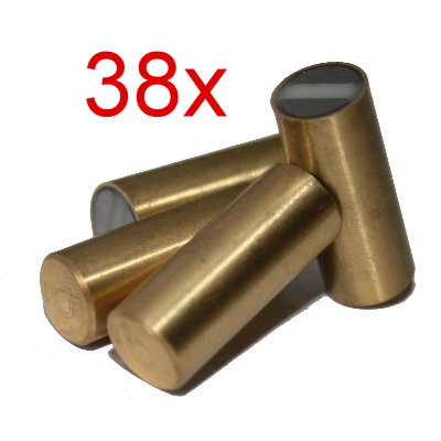 3 Rod Magnets 10x80 mm Al5