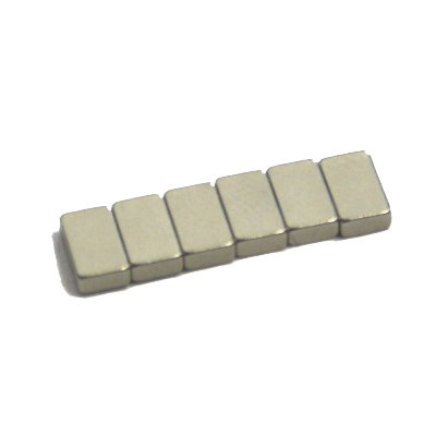 Block Magnet 5x5x2 mm N52 Gold