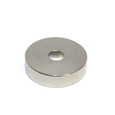 Ring Magnet 20x5x5 mm N42 Nickel