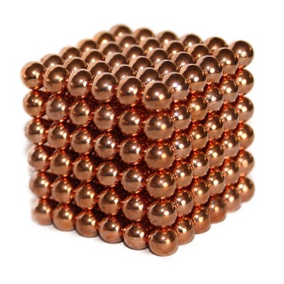 216 Sphere Magnets 5 mm Copper