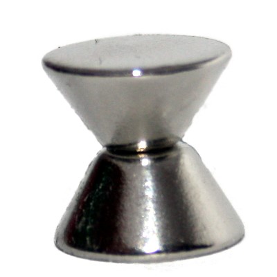 Cone Magnet 10-5x5 mm N45 Nickel
