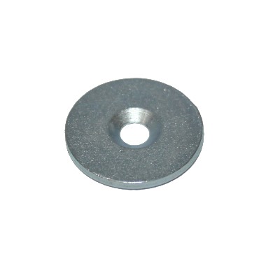 Metal Disc 27 mm Counterbore Zinc