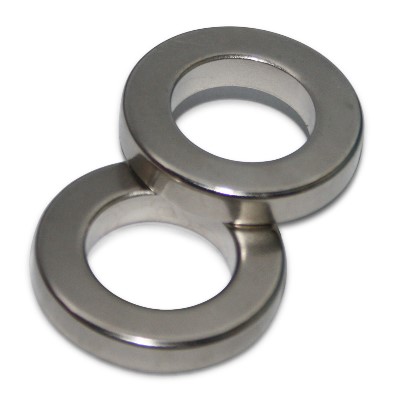 Ring Magnet 40x23x6 mm N42 Nickel