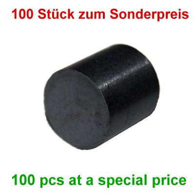 100 Rod Magnets 20x20 mm Y35