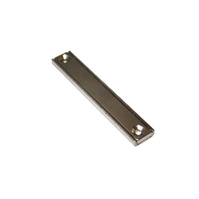 Neodymium Bar in U-Profile, 80x13x5 mm, 2 Countersunks