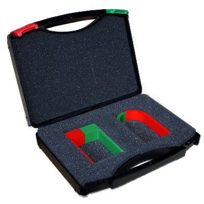 Compact Case: Two Horseshoe Magnets