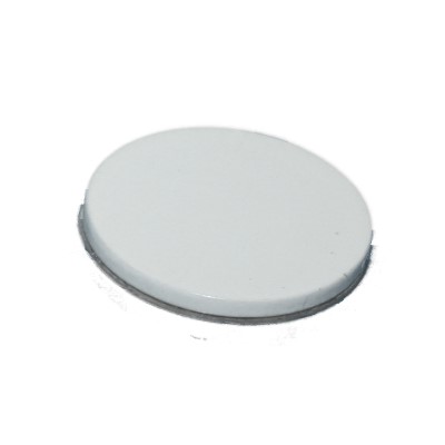 Metal Disc 30 mm Self-Adhesive White