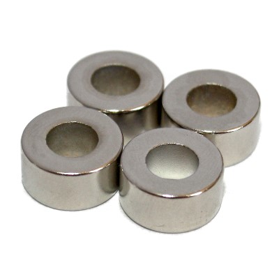 Ring Magnet 12x6x6 mm N48 Nickel