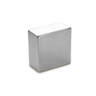 Quadermagnet 20x20x10 mm N42 Nickel