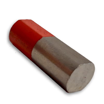 Rod Magnet 8.5x23.3 mm AlNiCo Red