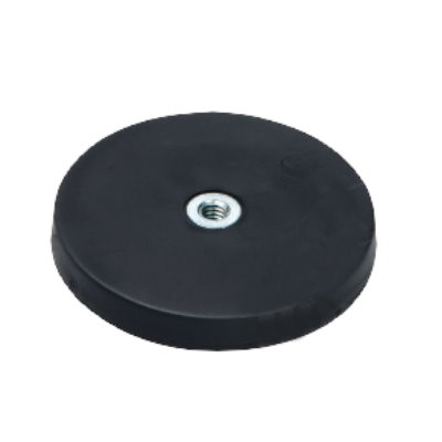 Magnet Assembly 66 mm, Rubber Coated, Inner Thread