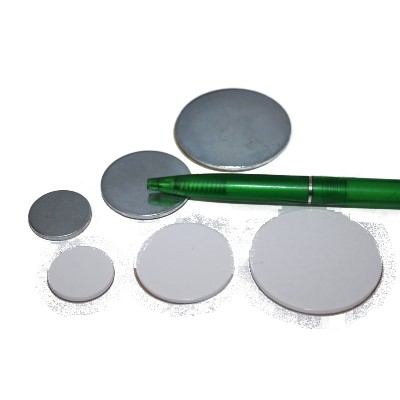 Metallscheibe selbstklebend verzinkt oder weiß lackiert als Gegenstück für  die Magnete ▻ jetzt günstig kaufen▻